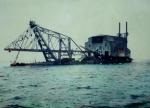 เหมืองเรือขุดในทะเล
